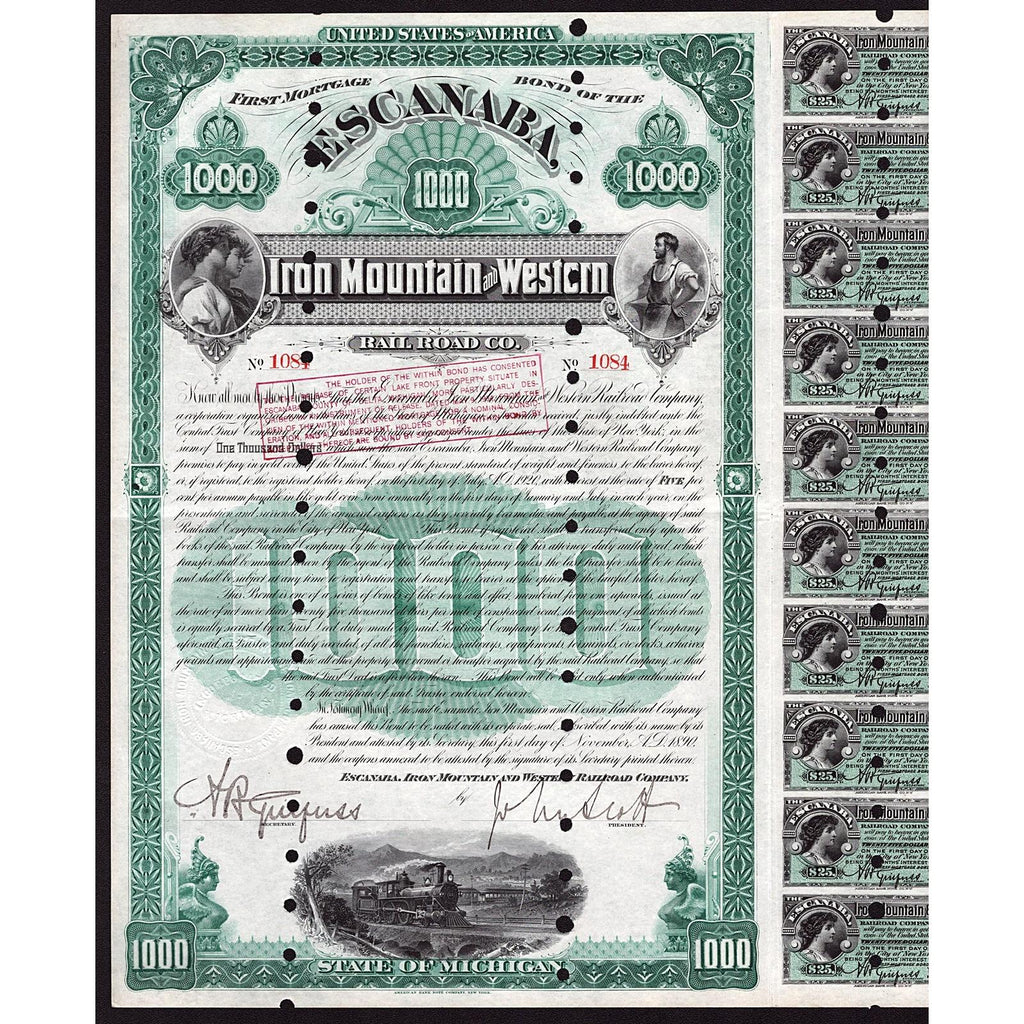 Escanaba, Iron Mountain and Western Railroad Co.