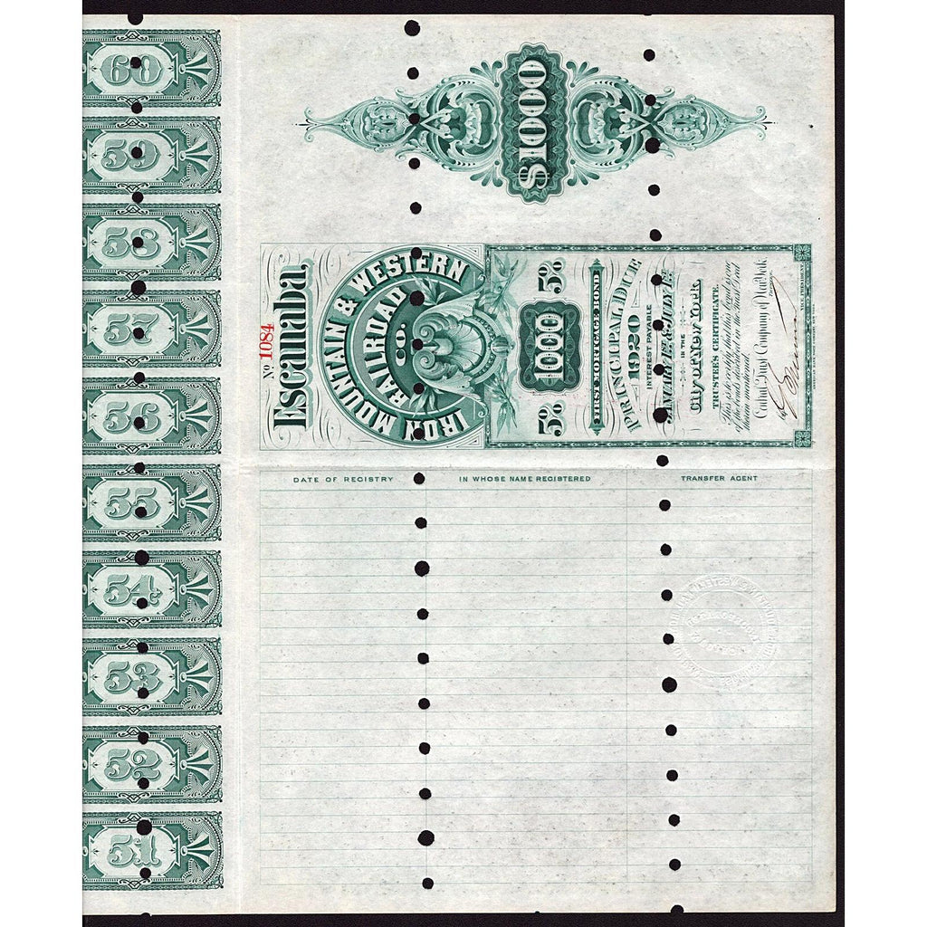 Escanaba, Iron Mountain and Western Railroad Co.