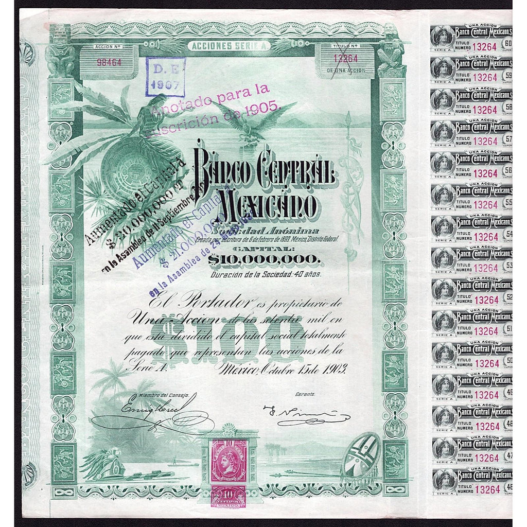 Banco Central Mexicano Sociedad Anonima ("Blueberry")