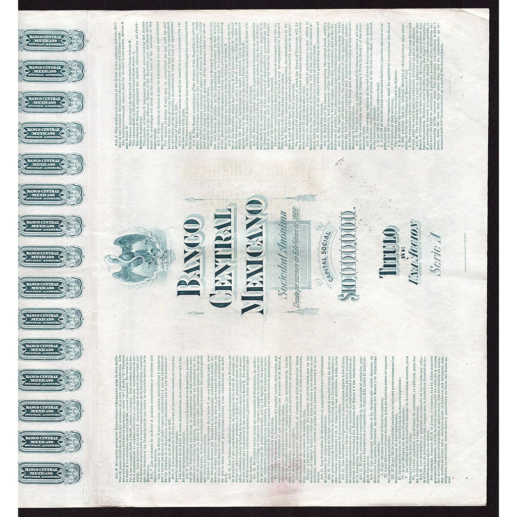 Banco Central Mexicano Sociedad Anonima ("Blueberry")