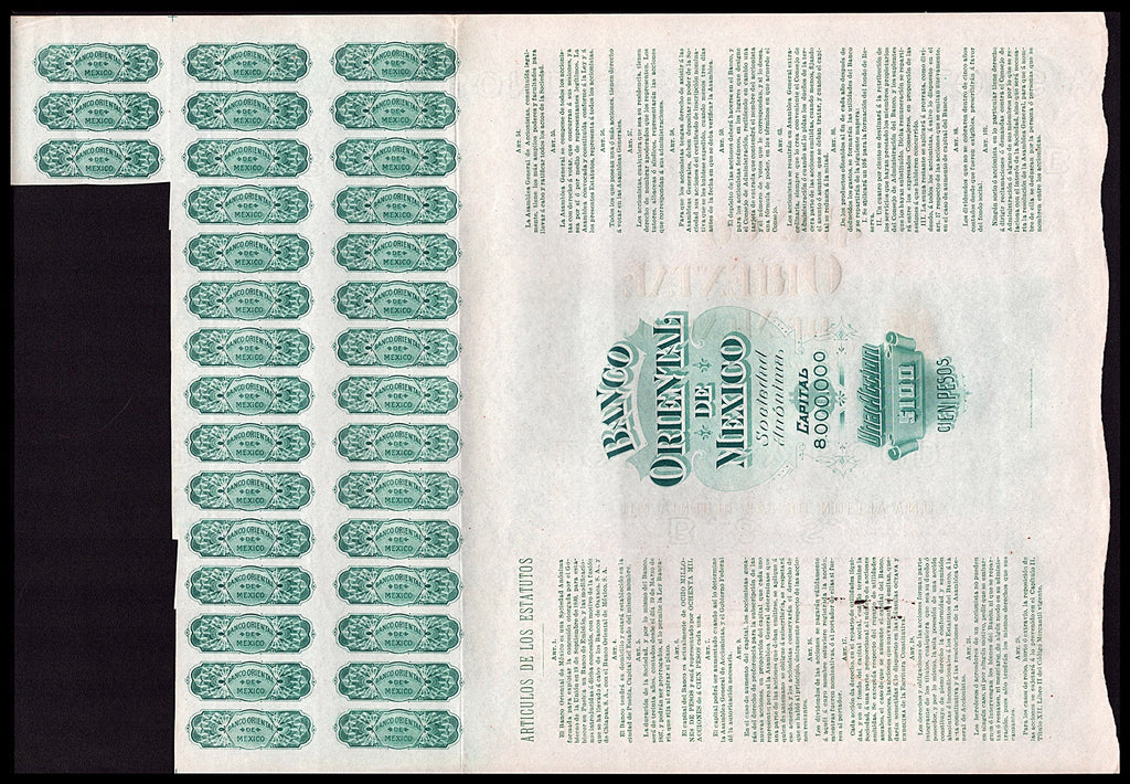 Banco Oriental de Mexico Sociedad Anonima