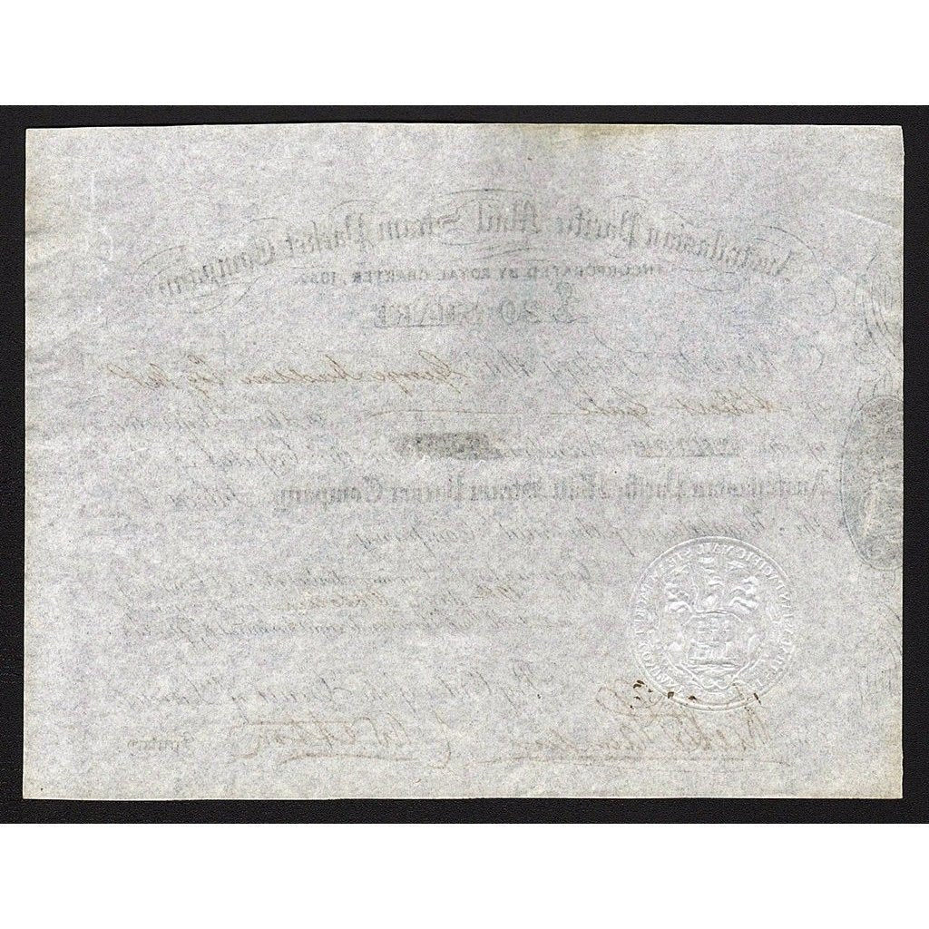 Australasian Pacific Mail Steam Packet Company Stock Certificate
