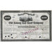 Old Colony Rail Road Company 1874 Massachusetts Stock Certificate