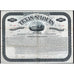 The Texas and St. Louis Railway Company in Texas 1881 Stock Bond Certificate