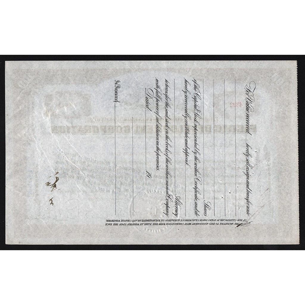 Pacific Development Corporation New York Stock Certificate