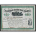 Nashville & Decatur Rail Road Co. 1887 Stock Certificate