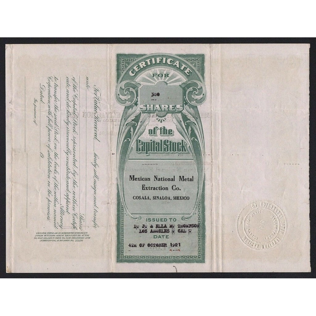 Mexican National Metal Extraction Co.