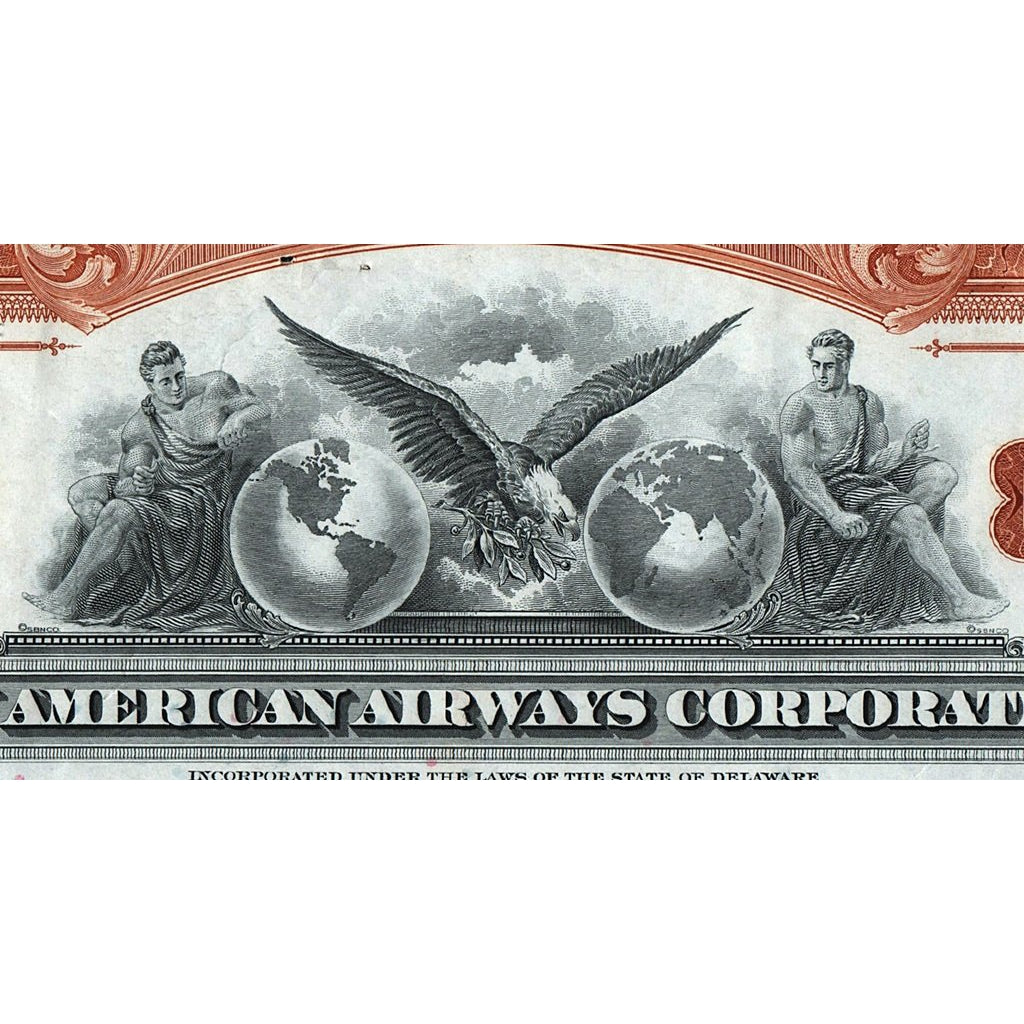 PanAm Pan American Airways Corporation Stock Certificate
