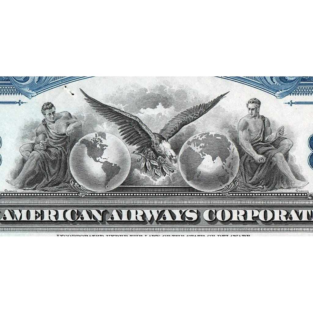 PanAm Pan American Airways Corporation Stock Certificate