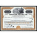 American Airlines, Inc. Debenture Stock Bond Certificate