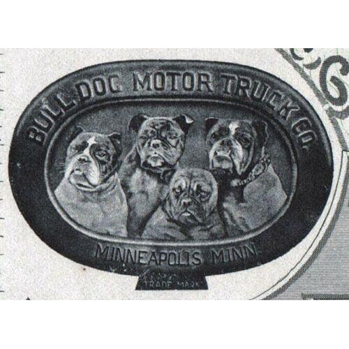 Bull Dog Motor Truck Co. South Dakota Stock Certificate