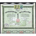 Societe des Usines du Laurium Athens Greece Stock Certificate