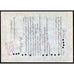 Chicago, Burlington and Quincy Railroad Company Stock Certificate