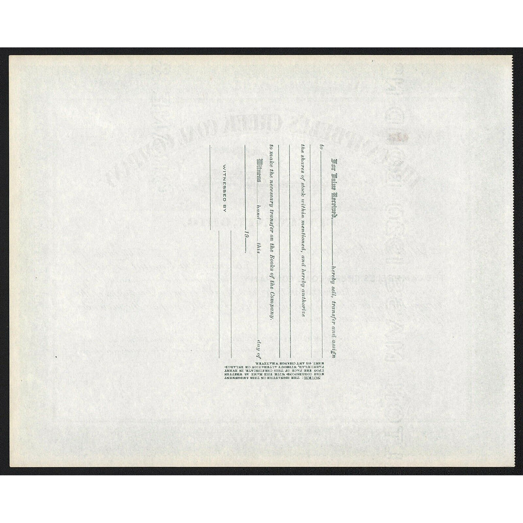 The Campbell's Creek Coal Company (Cincinnati, Ohio)