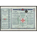 Serbian Red Cross Serbischer Verein vom Roten Kreuze 1907 Stock Certificate