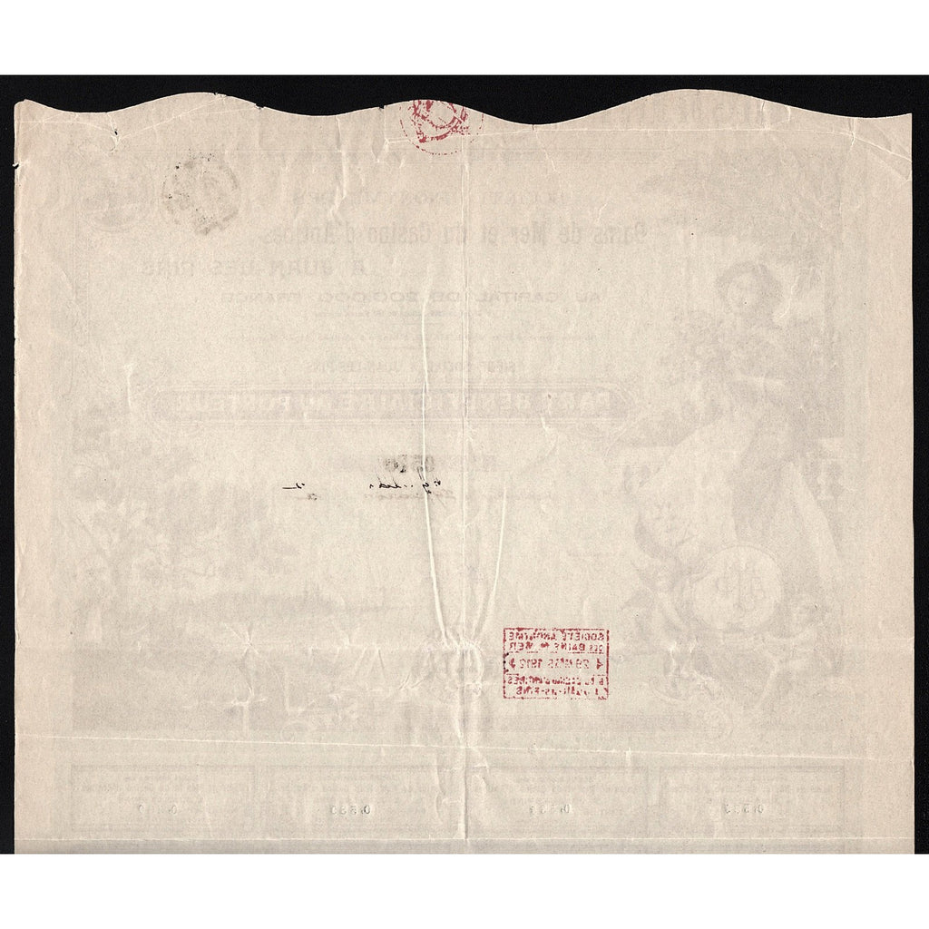 Societe Anonyme des Bains de Mer et du Casino d'Antibes a Juan-Les-Pins