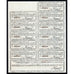 Bank der Vereenigde Staten van America 1844 Amsterdam Netherlands Stock Certificate