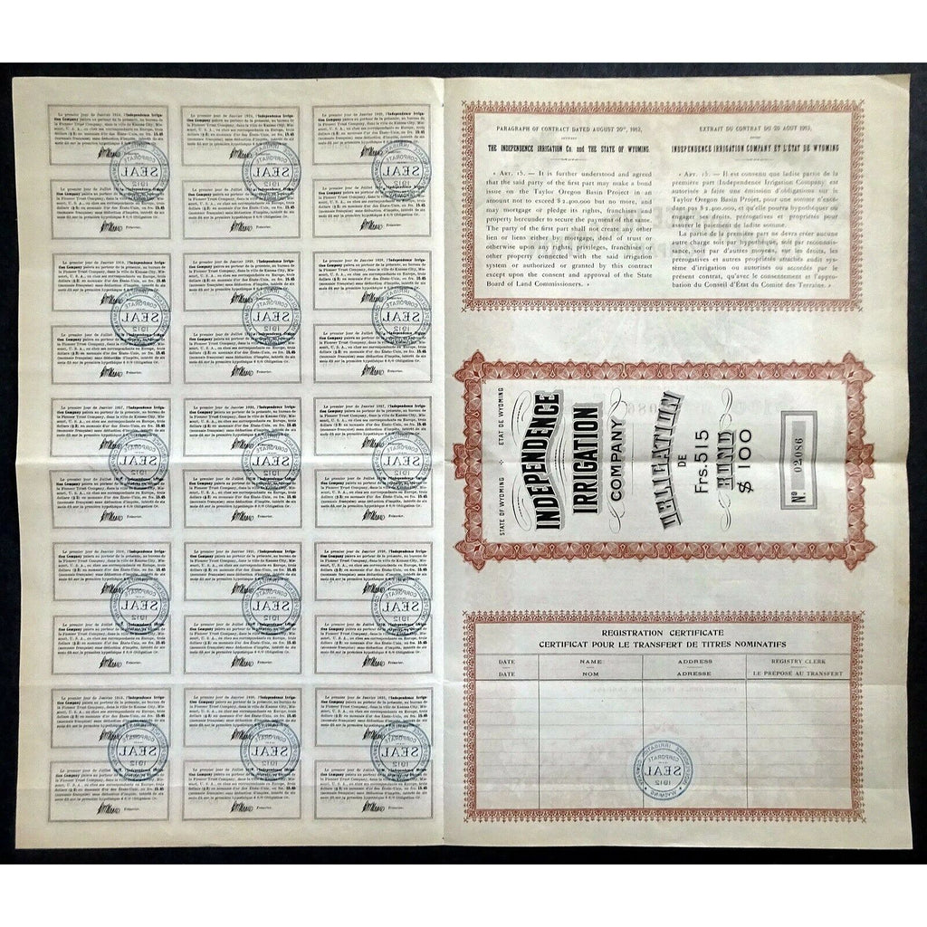 Independence Irrigation Company (Gold Bond)