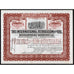 International Petroleum and Oil Development Company Stock Certificate