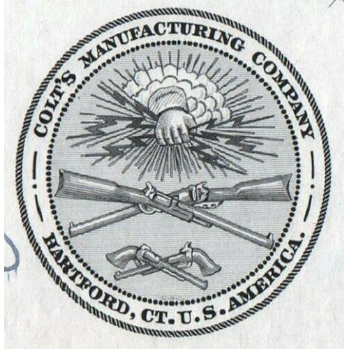 Colt's Manufacturing Company Pistols & Firearms 1955 Stock Certificate