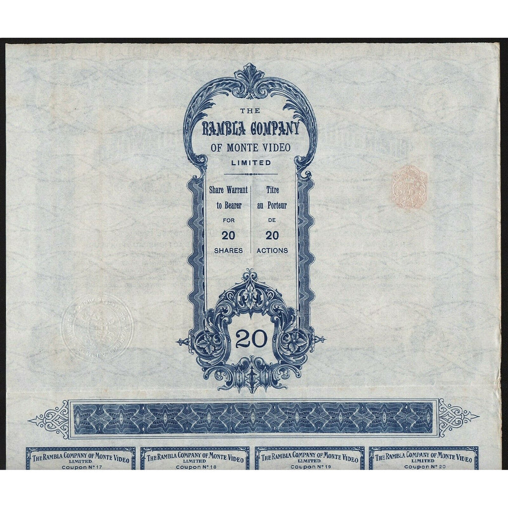 The Rambla Company of Monte Video Limited