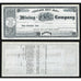Excelsior Drift Gold Mining Company Sacramento California Stock Certificate