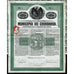 Bonos del Municipio de Chihuahua 1910 Mexico Bond Certificate