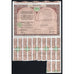 Empire Cherifien Protectorat de la Republique Francaise au Maroc Stock Bond Certificate