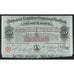 The Industrial Exhibition Company of New York 1874 Premium Bond Certificate