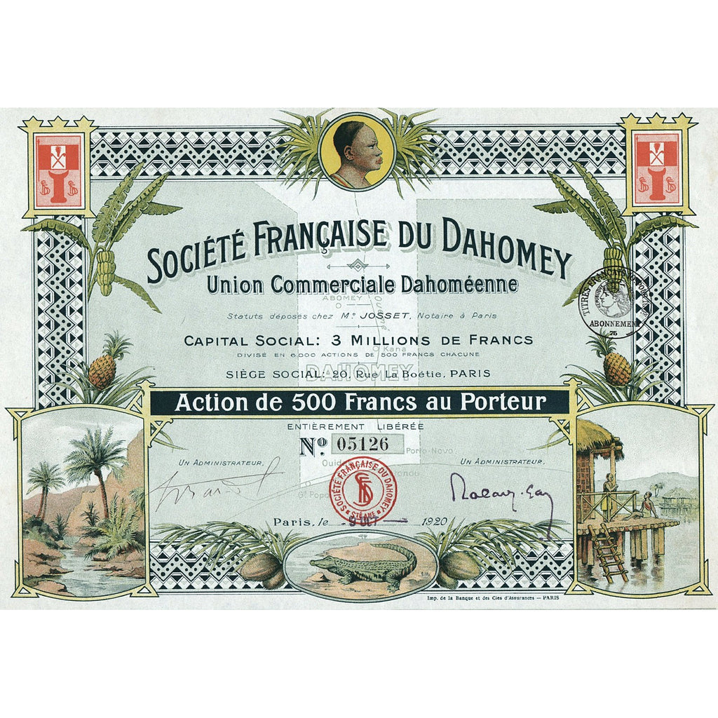 Societe Francaise Du Dahomey