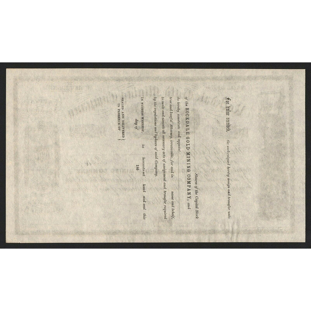 Rockdale Gold Mining Company