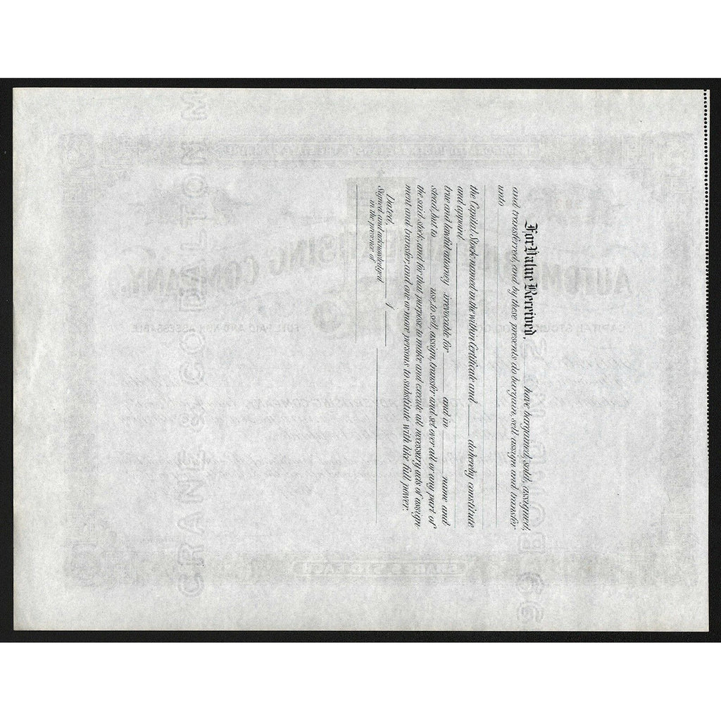 Automobile Advertising Company