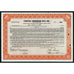 Coastal Caribbean Oils, Inc. Panama Stock Certificate