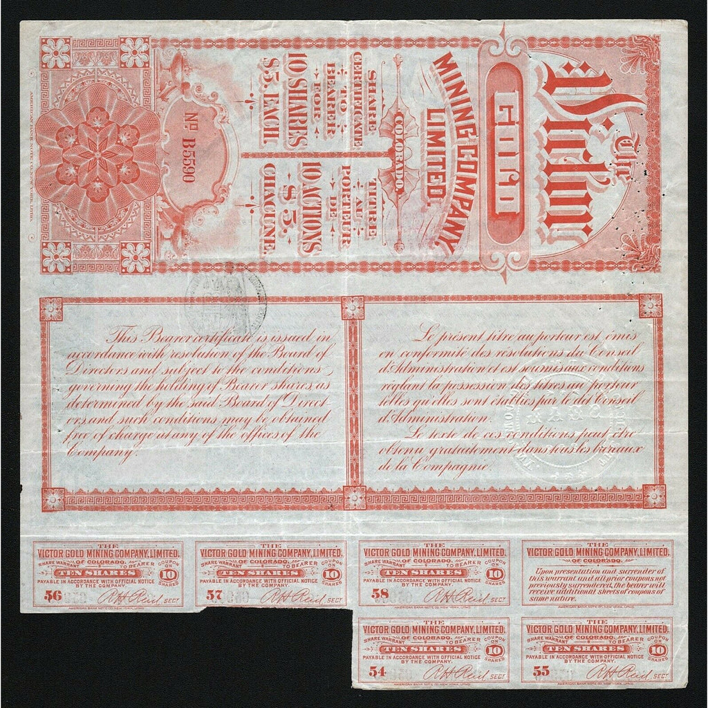 The Victor Gold Mining Company (Cripple Creek)