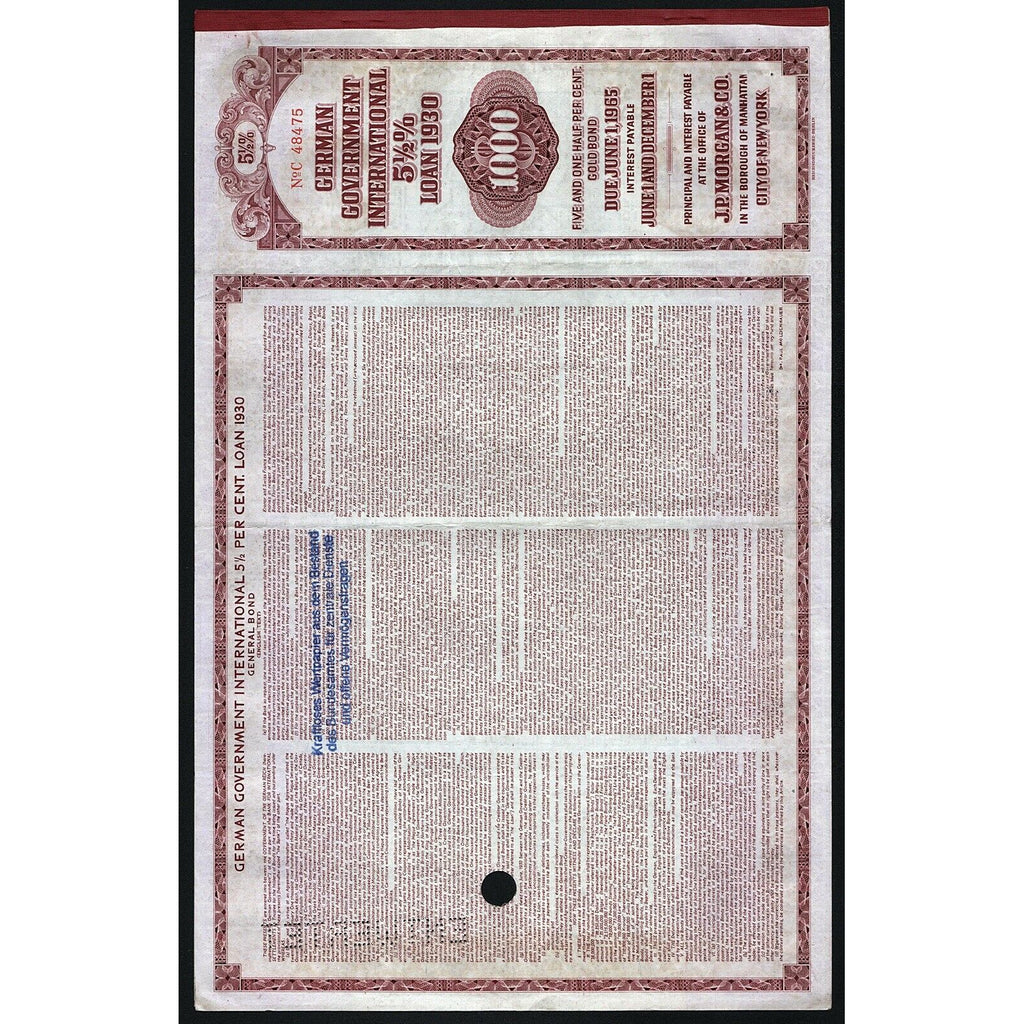 German Government International Loan