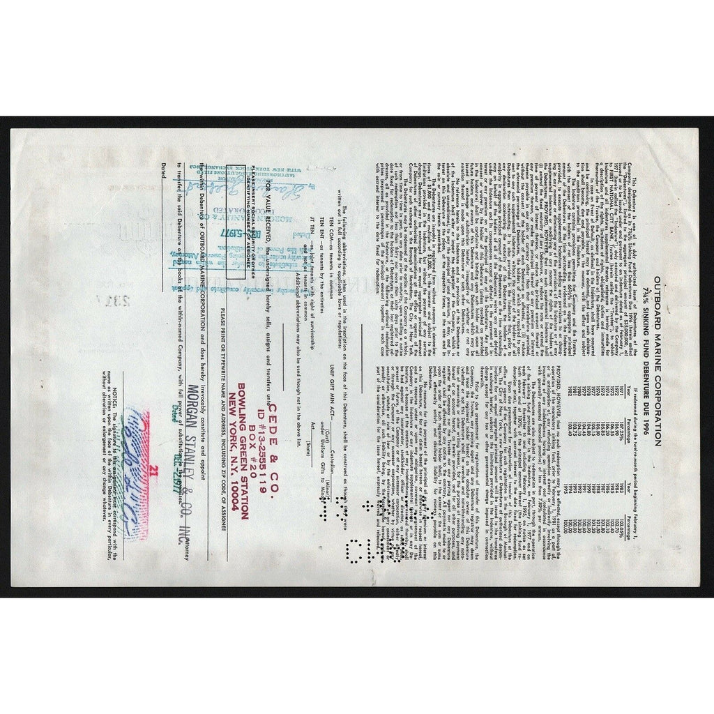 Outboard Marine Corporation