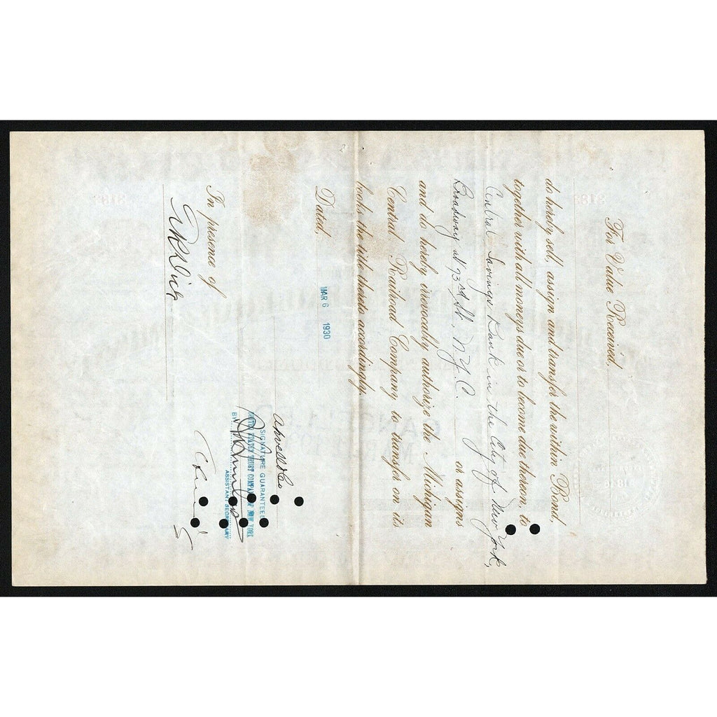 The Michigan Central Railroad Company