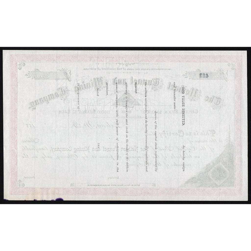 The Neihart Tunnel and Mining Company