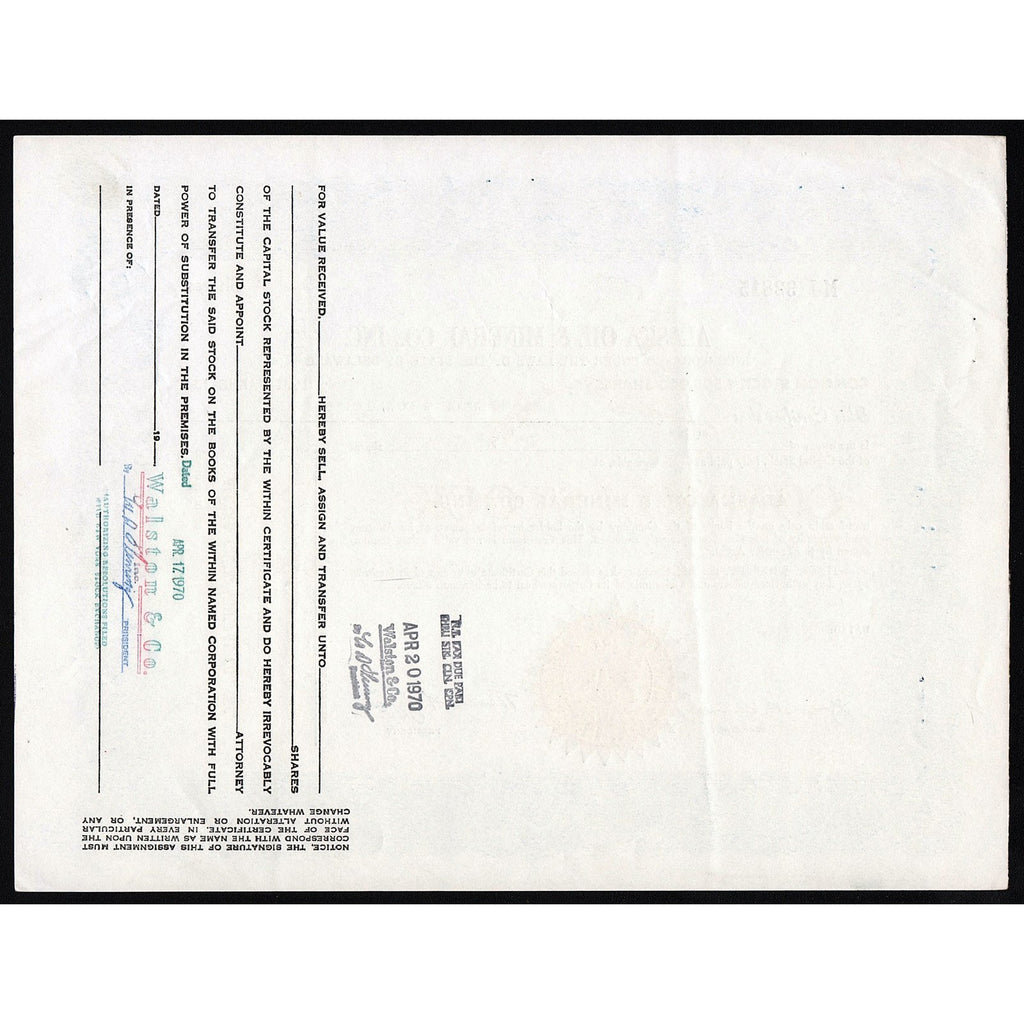 Alaska Oil & Mineral Co., Inc.