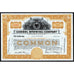 Goebel Brewing Company Beer Michigan Stock Certificate