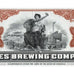 Altes Brewing Company Beer Michigan Stock Certificate