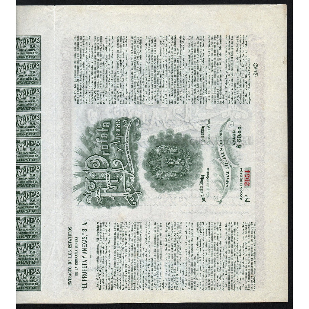 Compania Minera El Profeta y Anexas Sociedad Anonima