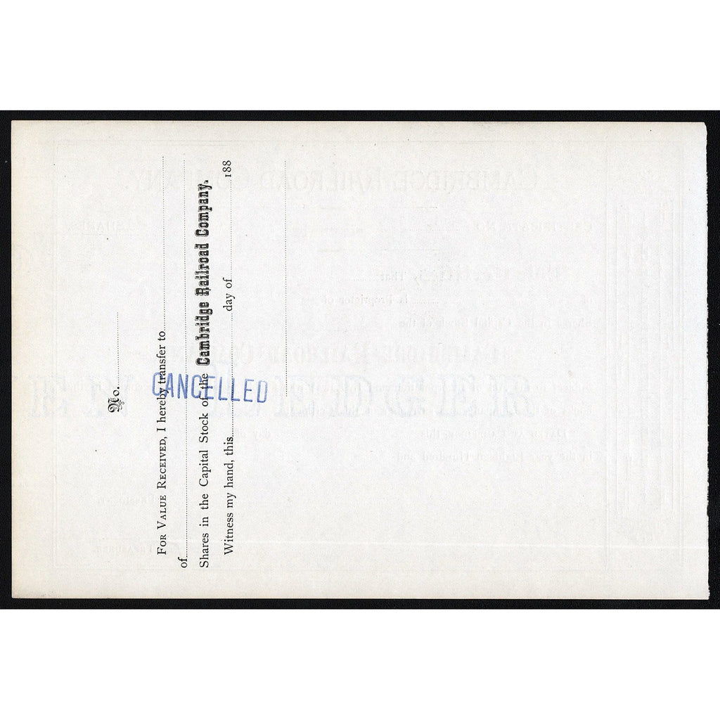 Cambridge Railroad Company