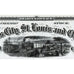 Kansas City, St. Louis and Chicago Railroad Company Stock Certificate