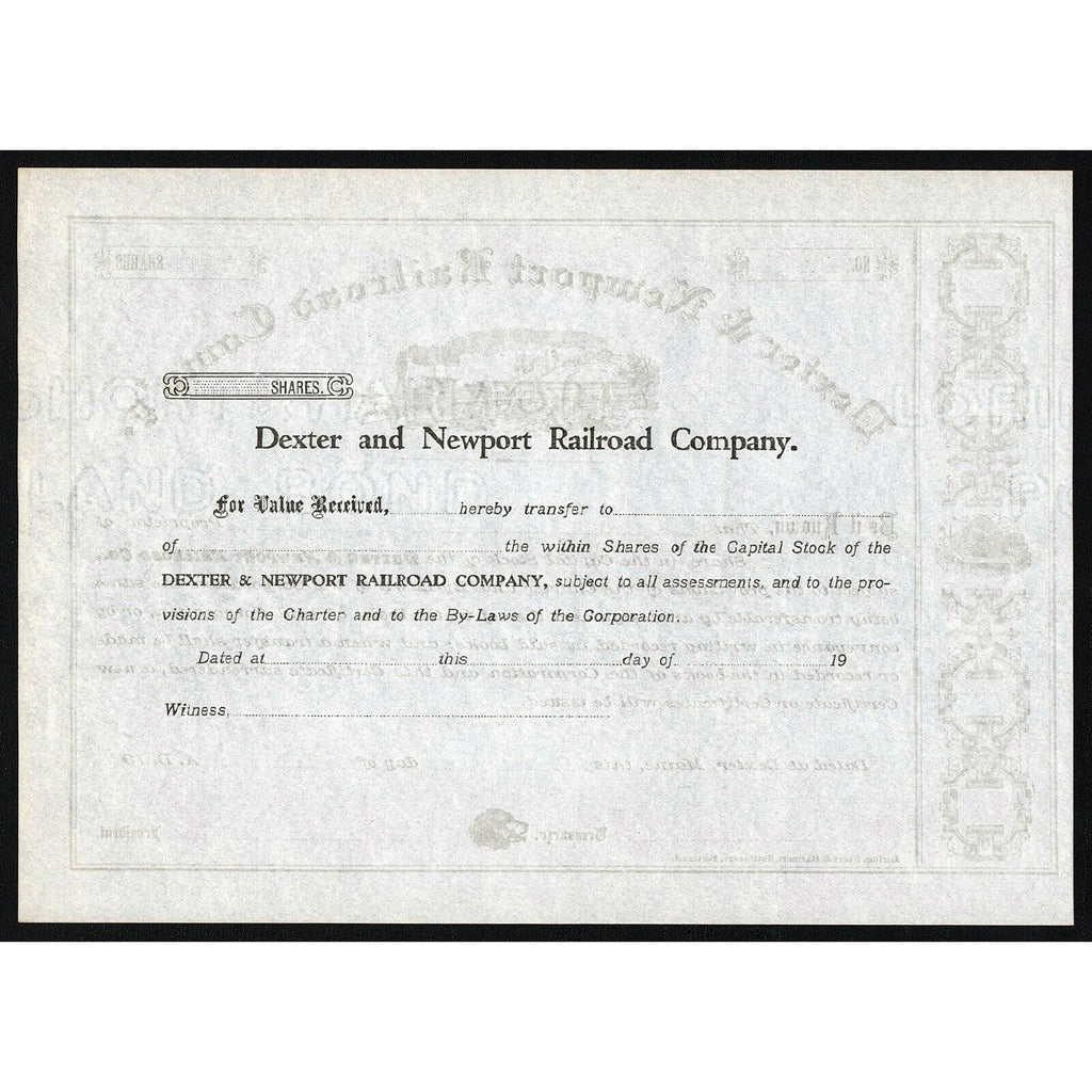 Dexter & Newport Railroad Company