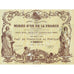 Societe d'Exploitation des Mines d'Or de la France Societe Anonyme 1896 Paris Stock Certificate