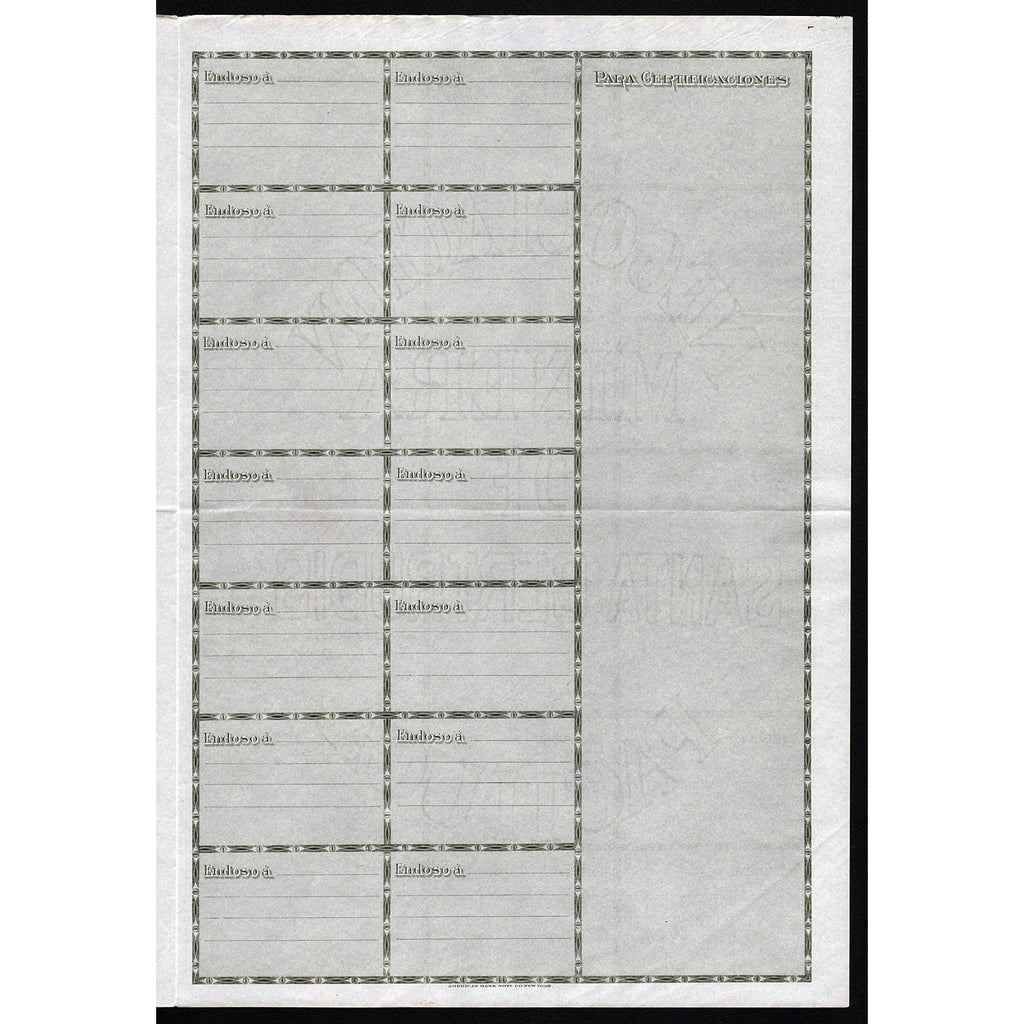 Mineral de Pachuca, Compania Aviadora de las Minas, Santa Gertrudis y Anexas, Mina La Alianza