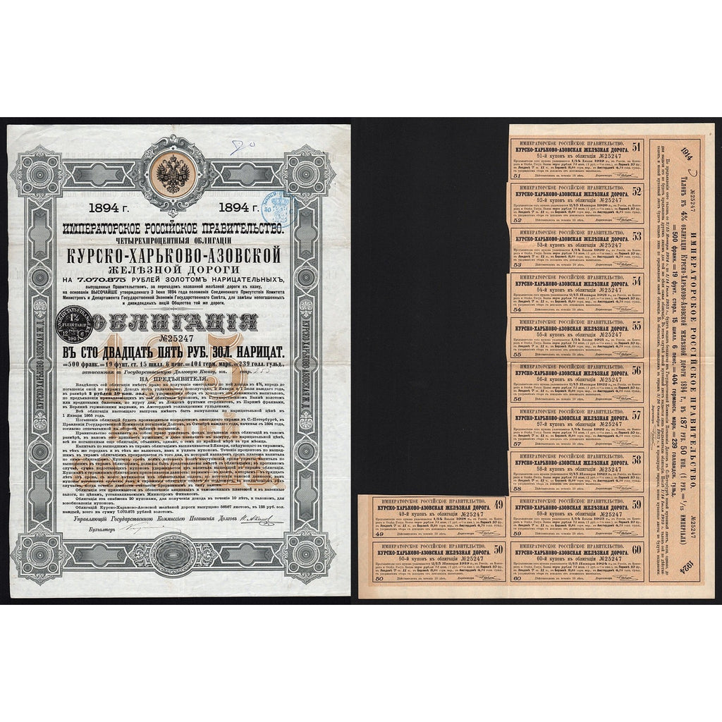 Kursk-Charkow-Azow Railroad