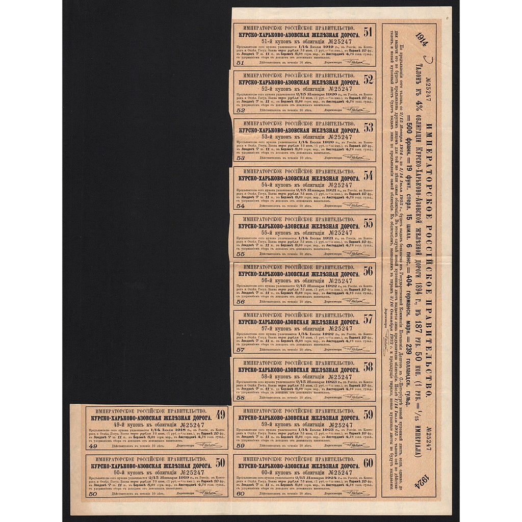 Kursk-Charkow-Azow Railroad