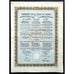 Ville de Varna / City of Varna, 1907 Bulgaria Gold Bond Certificate